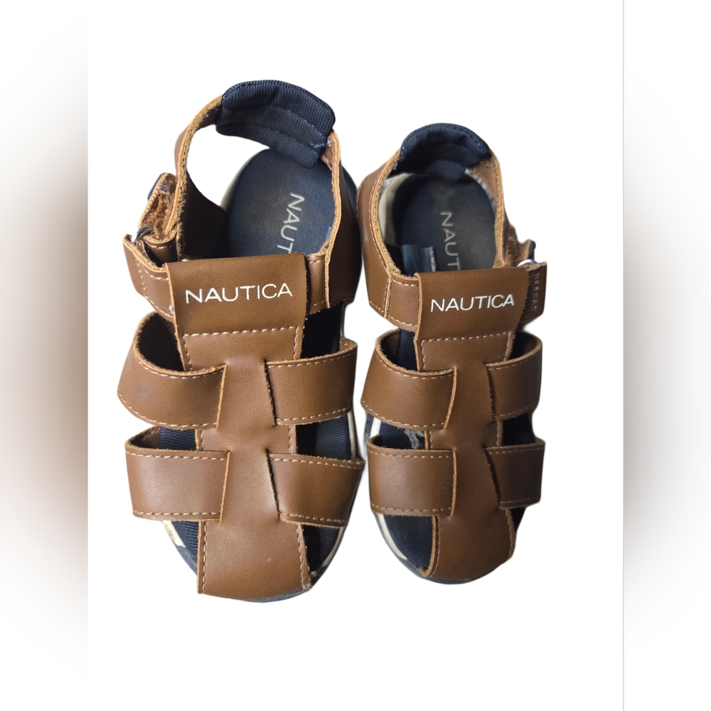 Nautica Kids Brown Fisherman Sandals